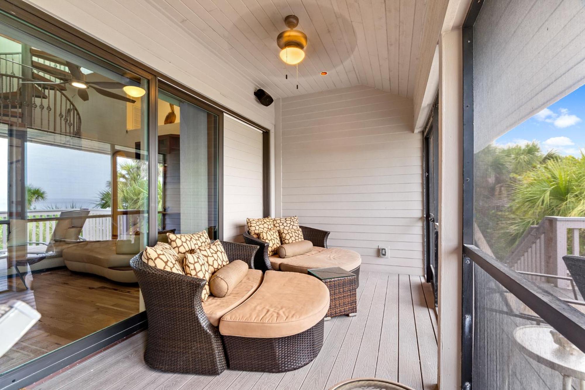 Beachfront,V Private, 360 Views, Sunsets, Hottub Captiva Island Esterno foto