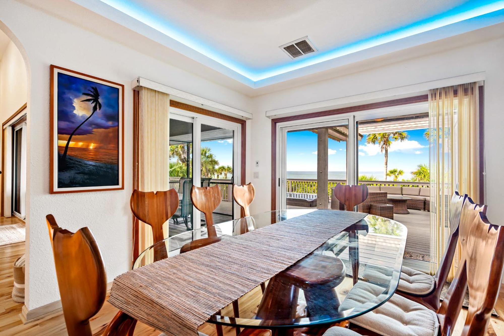 Beachfront,V Private, 360 Views, Sunsets, Hottub Captiva Island Esterno foto