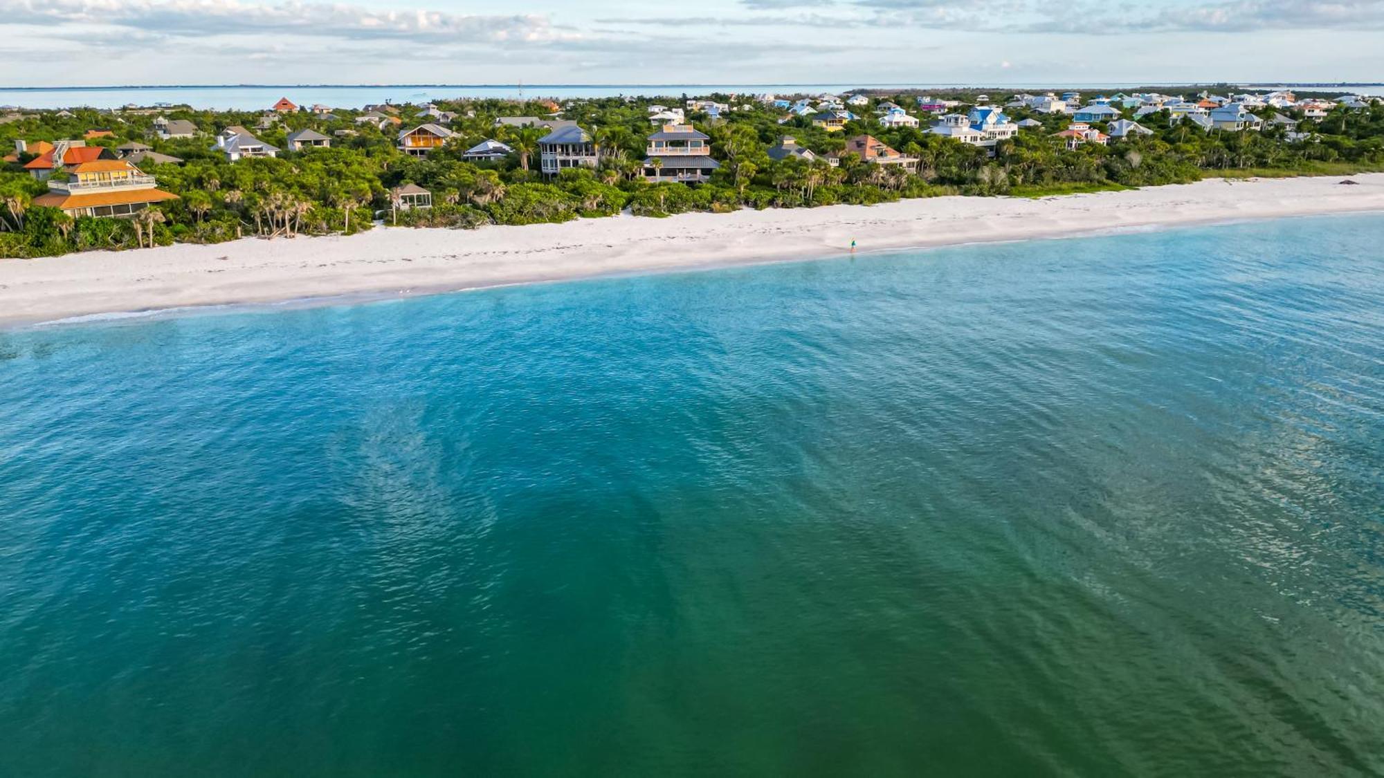 Beachfront,V Private, 360 Views, Sunsets, Hottub Captiva Island Esterno foto